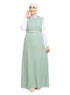 Mint Linen Sleeveless Dress - Khotwh